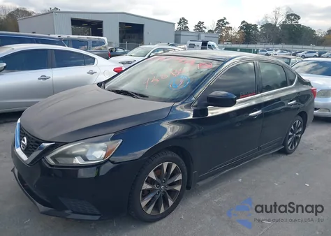 2017 Nissan Sentra S z USA, uszkodzony, nr VIN 3N1AB7AP2HY258365